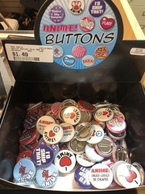 Anime buttons