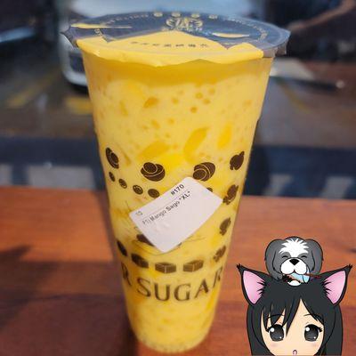 Mango sago drink. Love, @eatoutthao