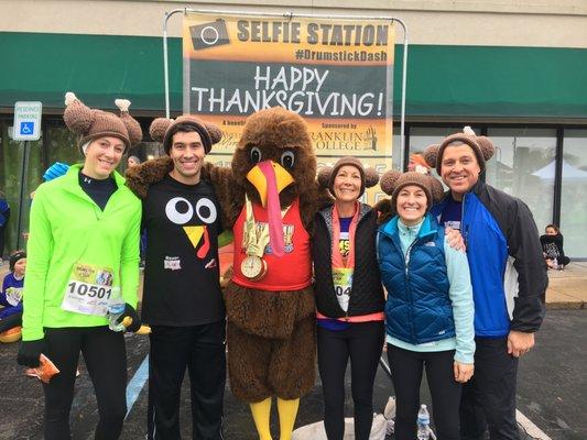 My family and I.  Drumstick Dash 2016