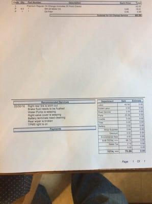 Ridiculous invoice!