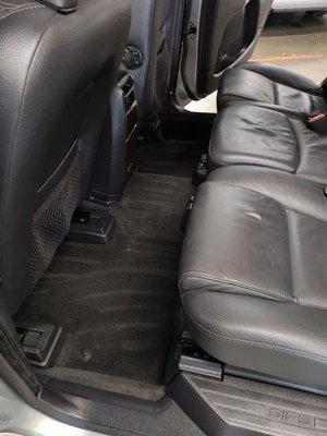 Volvo after interior detail