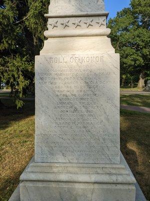 Litchfield Civil War Monument