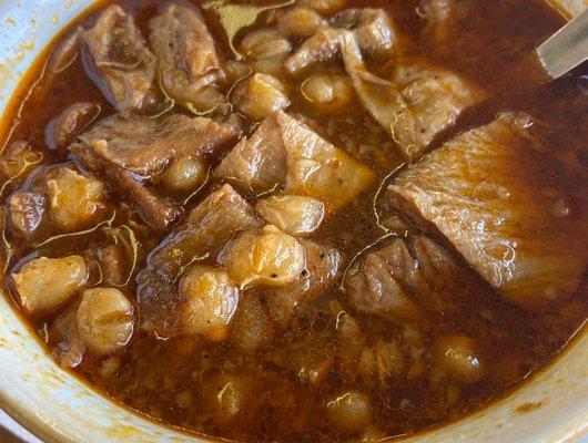 Menudo soup