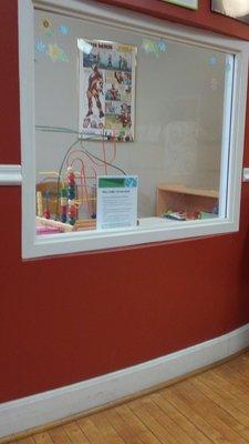 Waiting room for kids