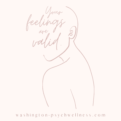 Your feelings are valid.  It takes courage to seek help!