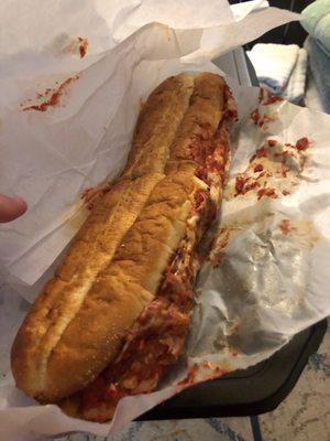 Whole Chicken Parm Hoagie