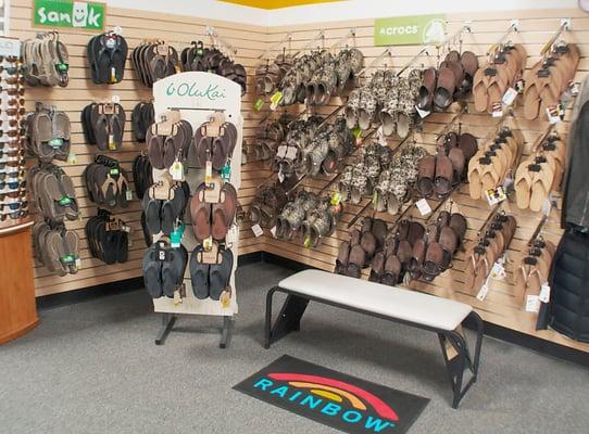 sandals of all types are available at GB shoes!