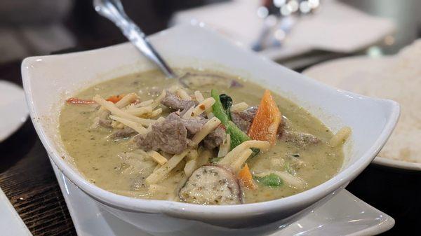 Green Curry Beef