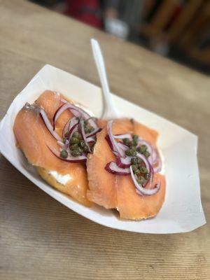 Lox bagel