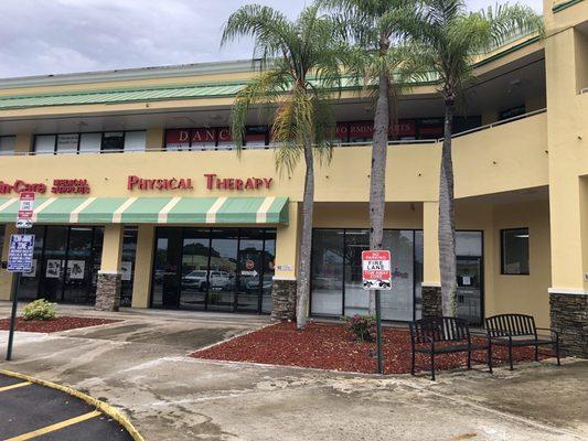 Situated in the strip mall across from Century Village on Lyons Road in Boca Raton.