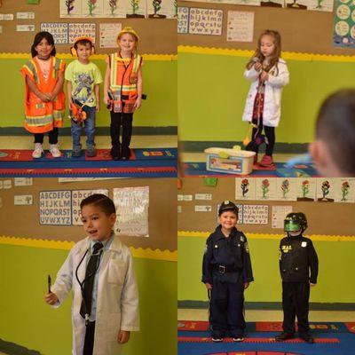 Learning about community helpers