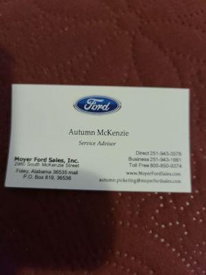 Moyer Ford Sales, Inc.