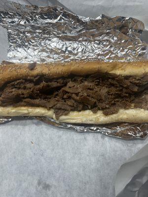 Dry Cheesesteak extra dry extra expensive