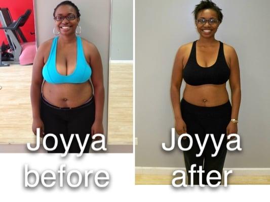 Joyya Before and after