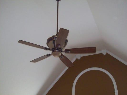 ceiling fan 14' height