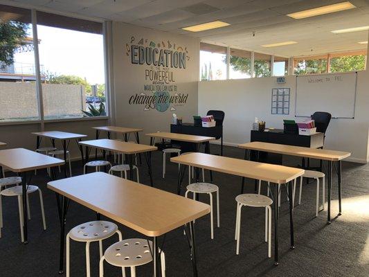 Main tutoring area