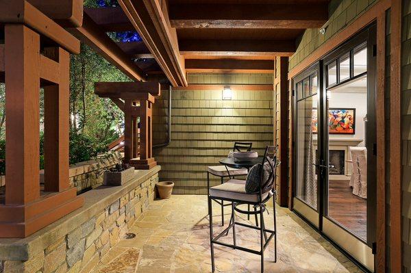 Even an outdoor space can feel like home! This condo features a warm front patio for indoor/outdoor living!