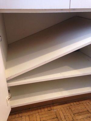 My cabinet was broken after shelton roofing's work.