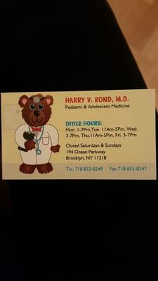 Harry Bond MD