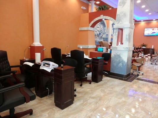 Manicure stations