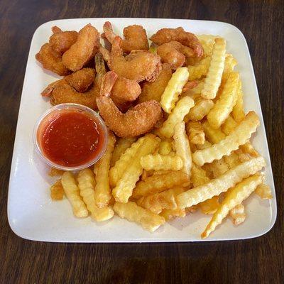 Shrimp Basket with Fries