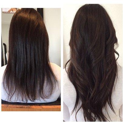 Tape-in hair extentions