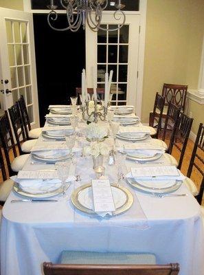 Let us help you throw the perfect dinner party!