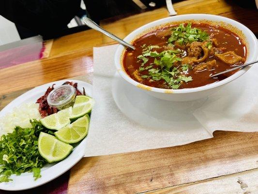 Menudo... the absolute best in the area!