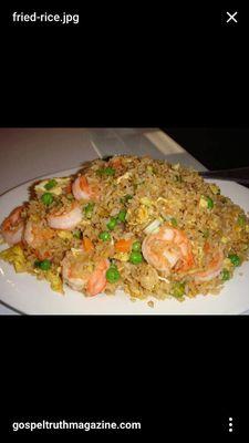 Shrimp fried rice