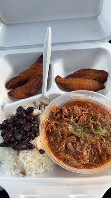 Ropa vieja with white rice