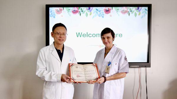 I took two trips to China to study Chinese medicine from experts in the hospitals there to benefit the health of patients.