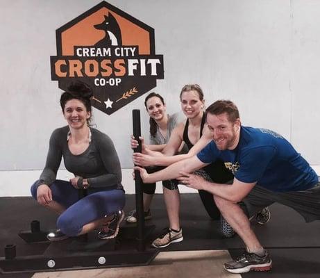 CityFit bootcamp! Who says you can't exercise and have fun at the same time?