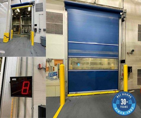 Check out this 12x10 Pharmaroll Door installed in a high-demand industrial facility. Engineered for speed, safety, and hygiene