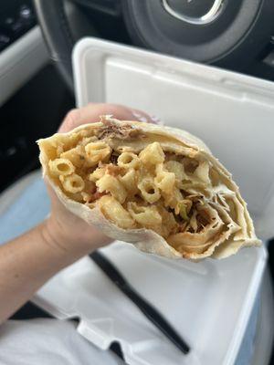 Hatch Mac Burrito