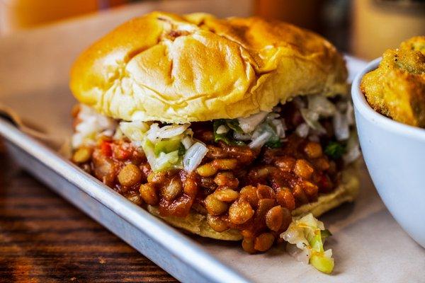 Vegetarian Sloppy Joe