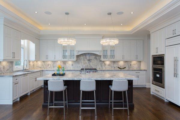 WOW! This kitchen is something else.