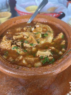 Menudo- and today is tuesday