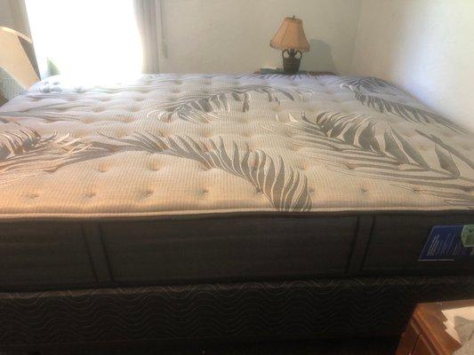 Sealy Posturpedic Plus Determination II Ultra Firm! BEST!! In Love !! Where has this bed been my whole life?! & Sleep Center!!