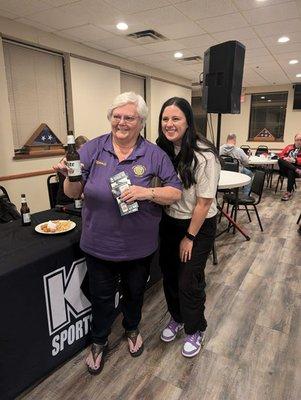 Congrats Glennis!! Free tickets to the Vikings! (She already picked a friend to take, no need to ask.)