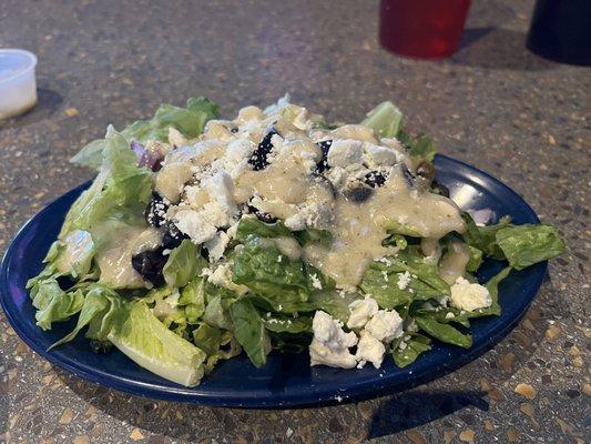 Small salad Greek salad