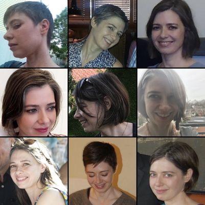 Some of the different hair cuts I've had by Michelle