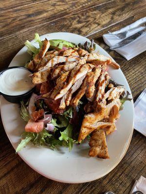 BLT Chopped Salad with chicken