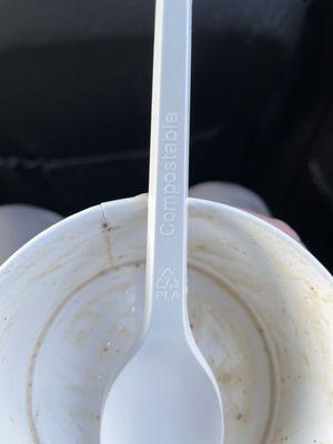 They use eco friendly spoons