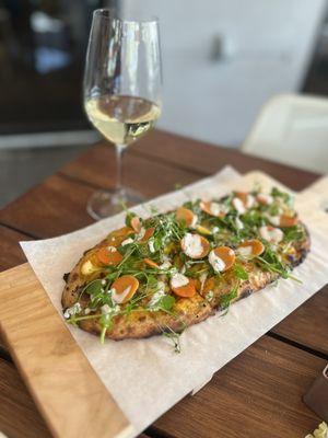 Lamb flatbread