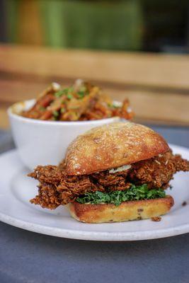 Fried Chicken Sammy - IG: @nelson_eats