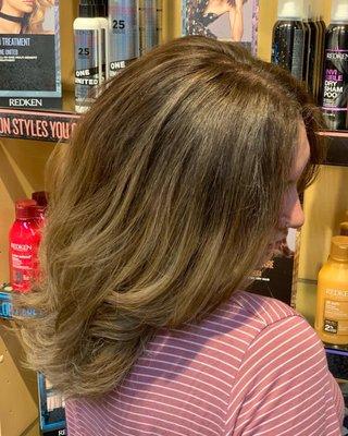 Balayage correction