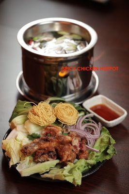 SPICY CHICKEN HOTPOT (LAU GA OT HIEM)