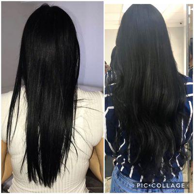 Beautiful hair extensions