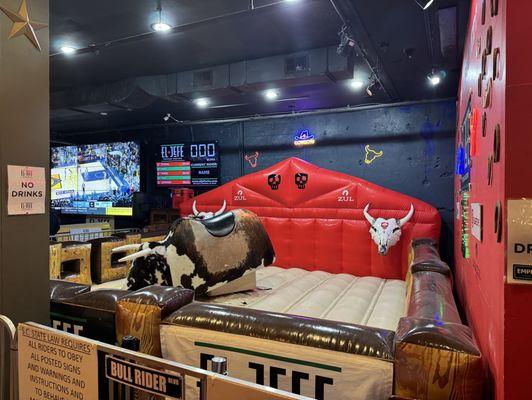 Yes they have a mechanical bull