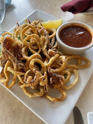 Cajun Fried Calamari